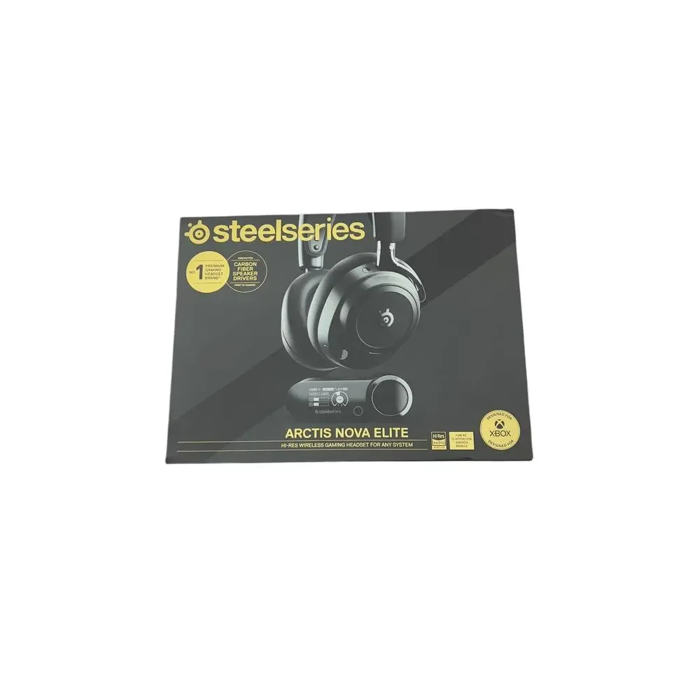 SteelSeries Arctis Nova Elite Hi-res  Wireless Gaming Headset PC Xbox PS5 Switch